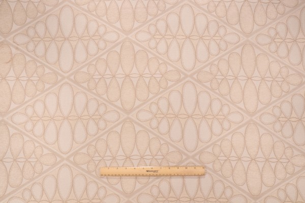 Richloom Avandia Chenille Upholstery Fabric in Lace 