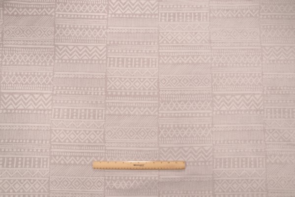 PK Lifestyles Bamako Stripe Chenille Upholstery Fabric in Fog 