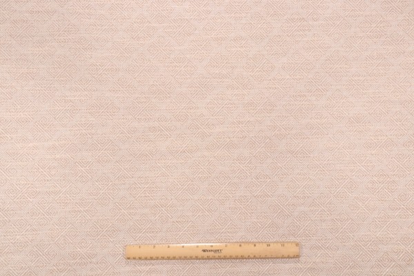 Sample of TFA Sonic Boom Woven Upholstery Fabric in Natural 