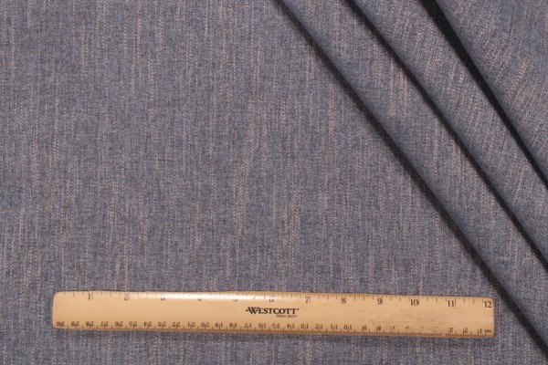 Crypton Sadie High Performance Chenille Upholstery Fabric in Chambray 