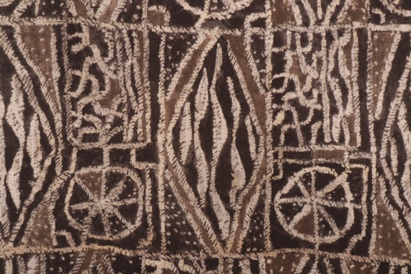 Kaufmann Intrigue Printed Cotton Drapery Fabric in Pewter 