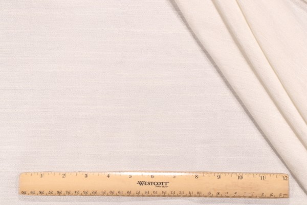 Braemore Santorini Woven Drapery Fabric in Crystal 