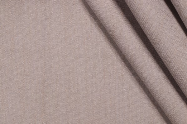 Crypton Solid High Performance Stabilizer Backed Chenille Upholstery Fabric in Silver