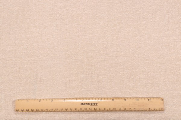 1 Yard Crypton Chenille High Performance Upholstery Fabric in Ivory