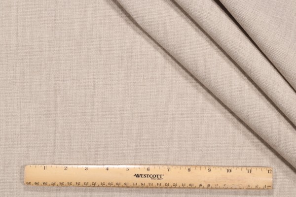 Sample of Scalamandre Hopsack Woven Polypropylene Outdoor Fabric in Flax 