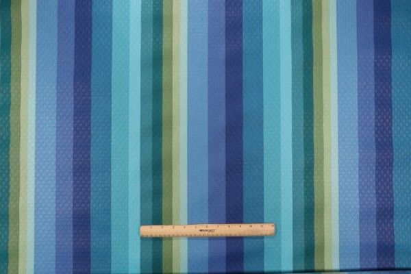 Richloom Islip-Diamond Tech Printed Polyester Outdoor Fabric in Teal 