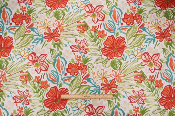 Richloom Valeda-Diamond Tech Printed Polyester Outdoor Fabric in Breeze 