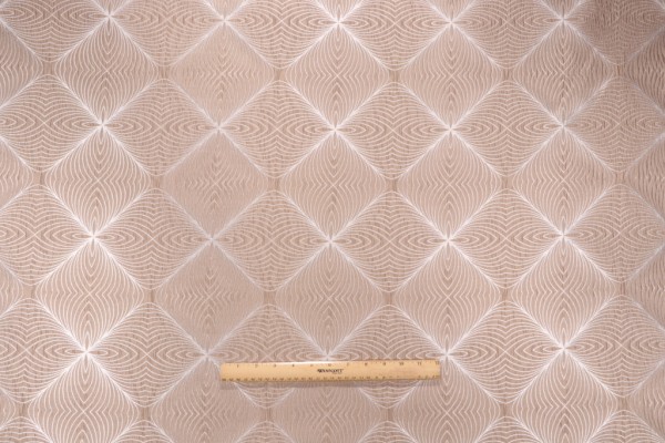 Covington Player Damask Decorator Fabric in Sand