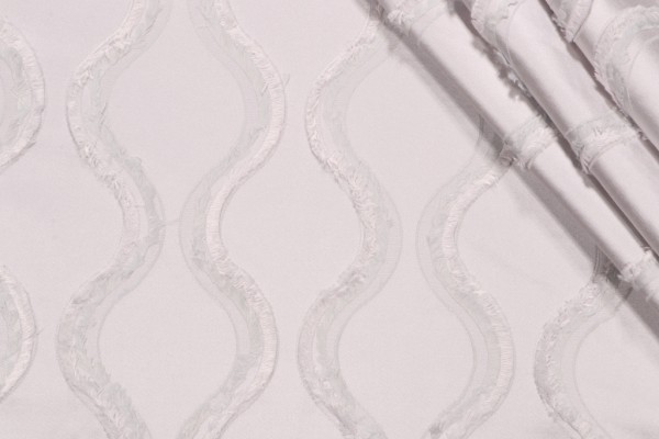 Covington Silhouette Woven Decorator Fabric in 908-Platinum