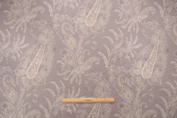 PK Lifestyles Peaceful Journey Printed Drapery Fabric in Quarry