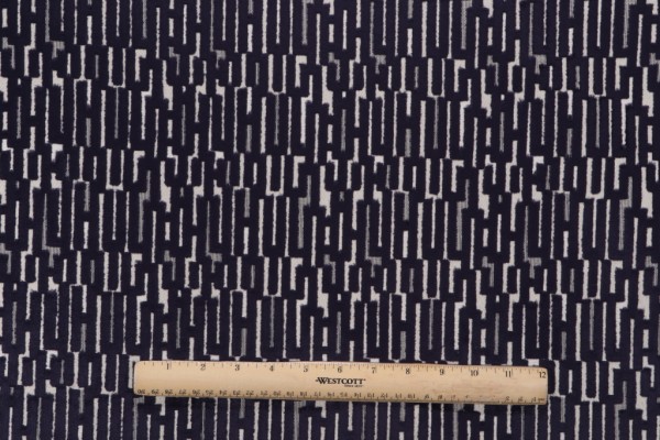 Crypton Lublin High Performance Velvet Upholstery Fabric in Midnight 