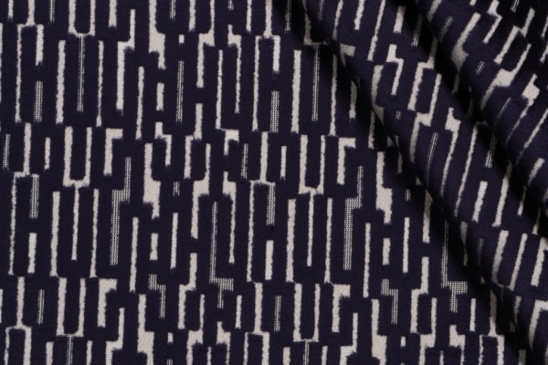 Crypton Lublin High Performance Velvet Upholstery Fabric in Midnight 