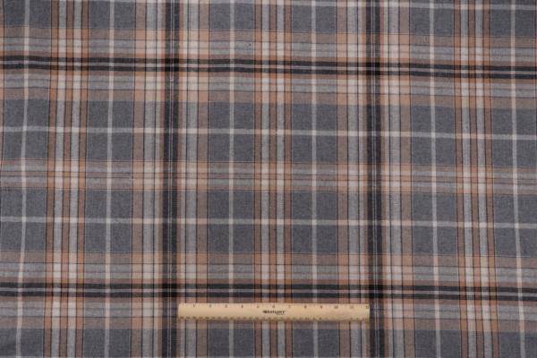 P Kaufmann Edmund Woven Decorator Fabric in Stone 