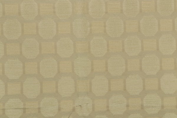 Beacon Hill Geometric Rib Woven Decorator Fabric in Canary Green