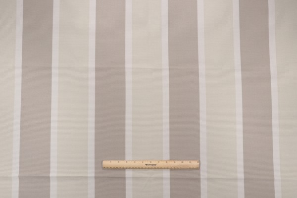 Robert Allen Ocean Stripe Woven Upholstery Fabric in Natural