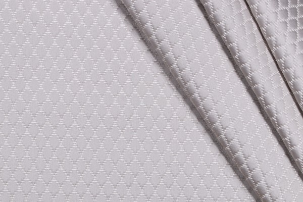Sample of Richloom Munich Woven Decorator Fabric in Silver 