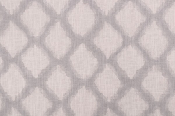 PK Lifestyles Elise Printed Polyester Drapery Fabric in Fog