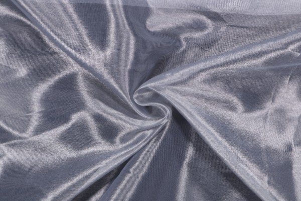 Click for 2 Yards Lelievre Paris Adrien Sheer Drapery Fabric in Argent Lelievre Paris Adrien Sheer Drapery Fabric in Argent