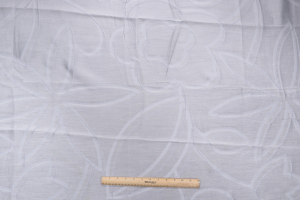 Click for 1.13 Yards Lelievre Paris Funambule Sheer Drapery Fabric in Perle Lelievre Paris Funambule Sheer Drapery Fabric in Perle