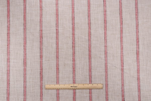 Kaufmann Run Around Woven Upholstery Fabric in Coral 