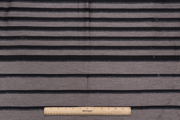 Lelievre Paris Rue Mazarine Woven Sheer Drapery Fabric in Taupe