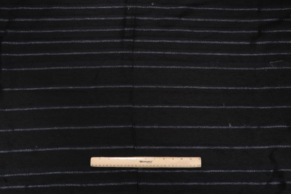 Lelievre Paris Rue Mazarine Woven Sheer Drapery Fabric in Noir
