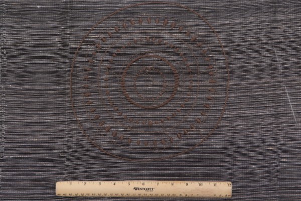 Lelievre Paris Gamma Sheer Embroidered Drapery Fabric in Taupe