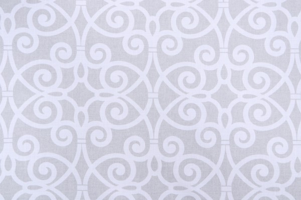 Belle Maison Walsh Printed Cotton Drapery Fabric in Alpine