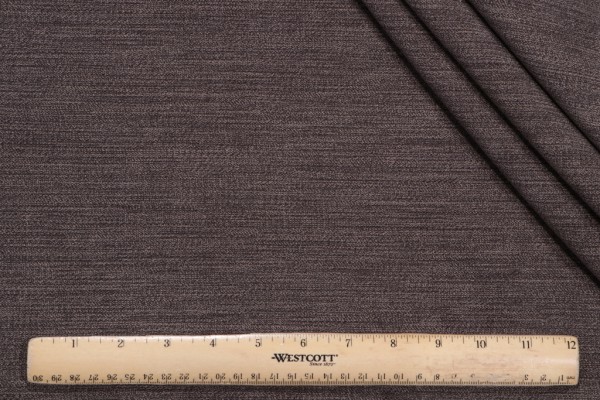 Robert Allen Solid Plush Upholstery Fabric in Smoke