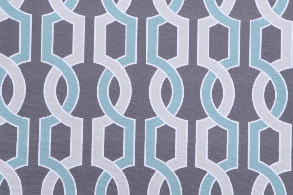 Click for Belle Maison Harlow Printed Cotton Drapery Fabric in Mineral  Belle Maison Harlow Printed Cotton Drapery Fabric in Mineral