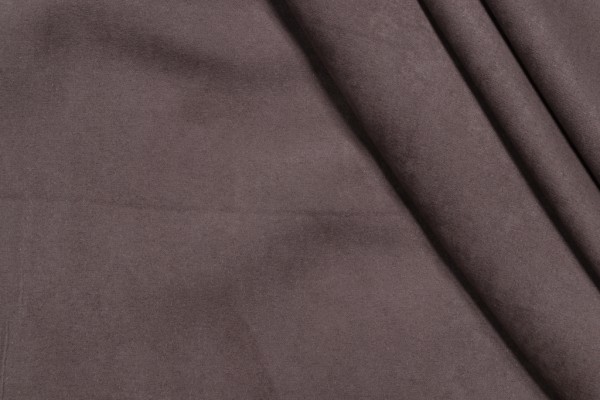 Sample of Ramtex Global Suede Woven Lightweight Suede Drapery Fabric in Otter 