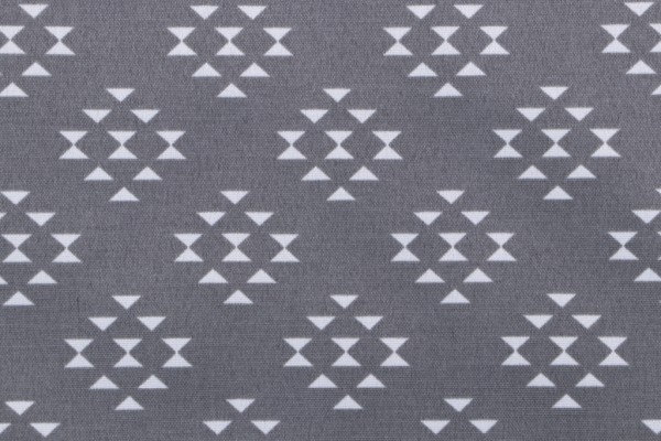 Richloom Dart Printed Polyester Outdoor Fabric in Stone 