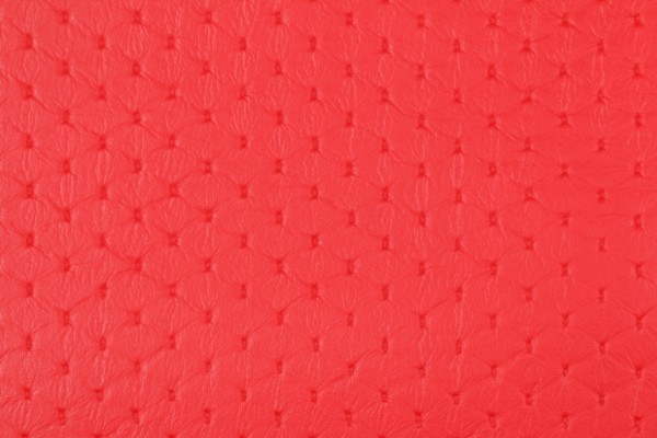 Marine Vinyl - Diamond Outdoor Fabric in Fire Red 