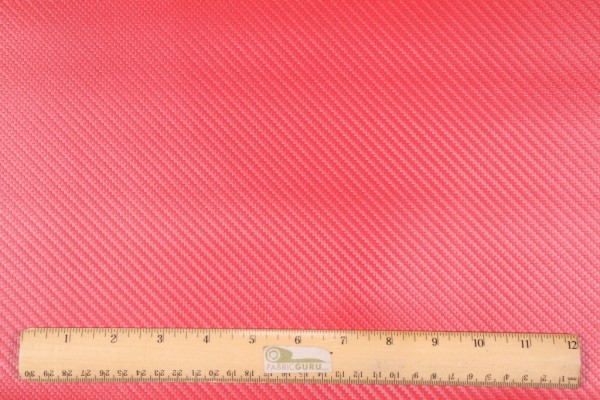 Sample of Marine Vinyl - Carbon Fibre Outdoor Fabric in Fire Red 