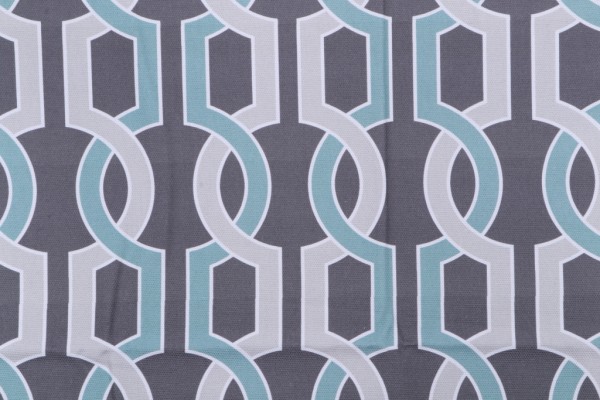 Click for 1 Yard Bella Maison Harlow Printed Cotton Drapery Fabric in Mineral 1 Yard Bella Maison Harlow Printed Cotton Drapery Fabric in Mineral