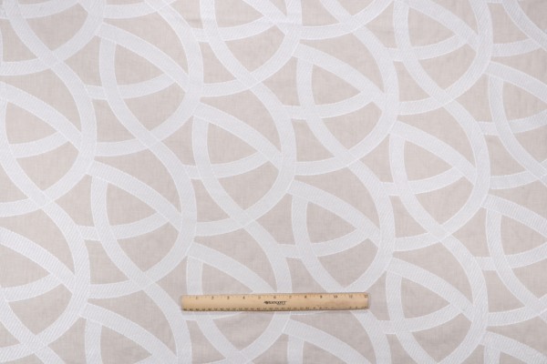 Click for Studio NYC Lunar Emb Drapery Fabric in Dune  Studio NYC Lunar Emb Drapery Fabric in Dune