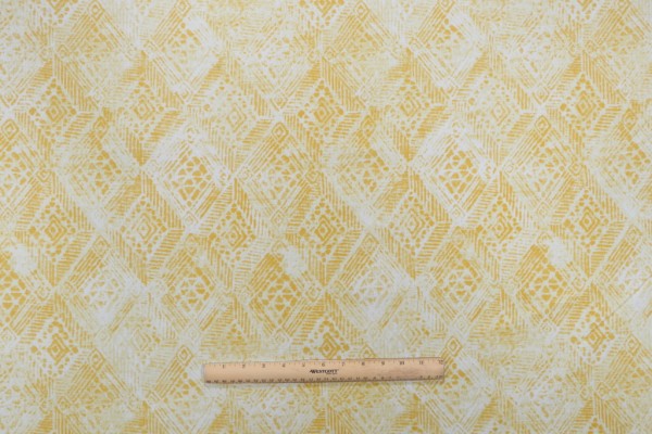 Mill Creek Darrow Printed Polyester Outdoor Fabric in Sunburst
