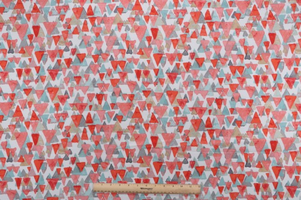 Click for PK Lifestyles Reef Point Printed Polyester Outdoor Fabric in Coral  PK Lifestyles Reef Point Printed Polyester Outdoor Fabric in Coral