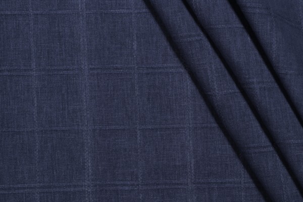 PK Lifestyles Moray Woven Decorator Fabric in Denim 