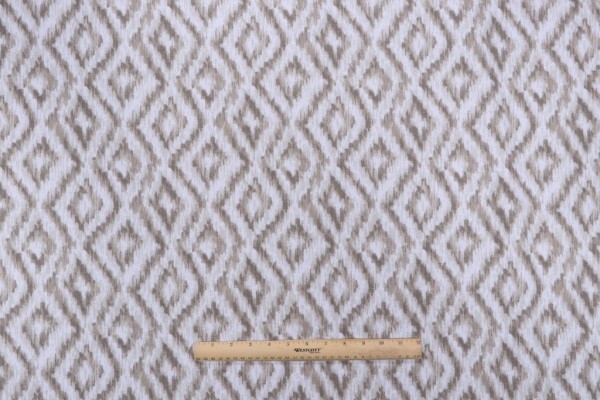 Mill Creek Kesara Printed Cotton Drapery Fabric in Sand
