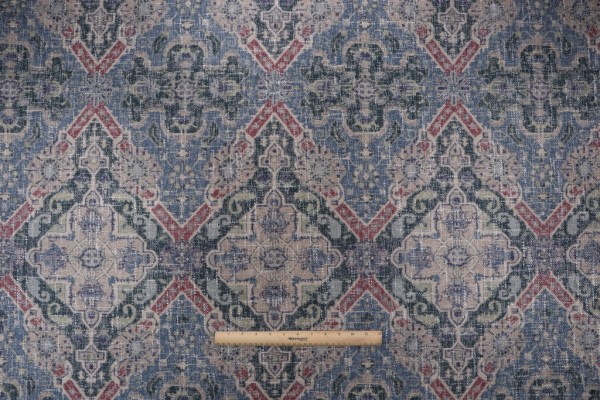 Click for PK Lifestyles Timur Printed Chenille Decorator Fabric in Inkberry  PK Lifestyles Timur Printed Chenille Decorator Fabric in Inkberry
