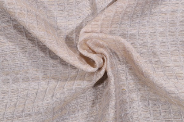 Old World Weavers Orb Woven Drapery Fabric in Dune