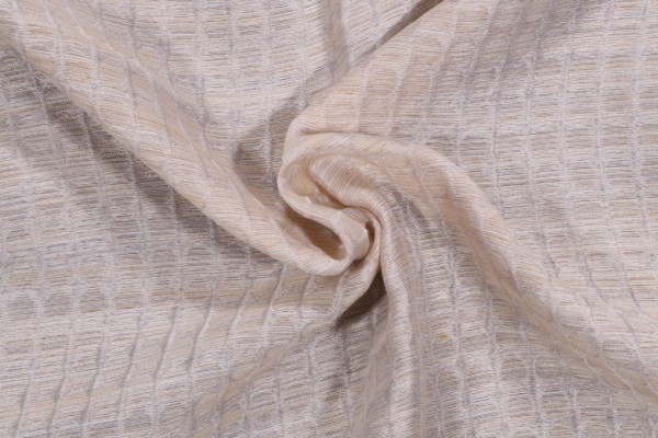 Old World Weavers Orb Woven Drapery Fabric in Dune