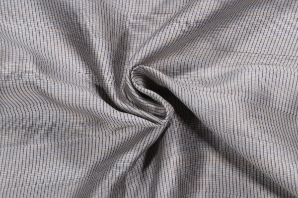 Lelievre Paris Lux Woven Drapery Fabric in Acier