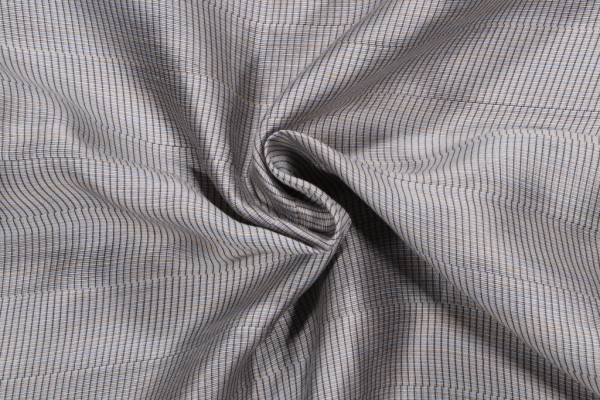 Lelievre Paris Lux Woven Drapery Fabric in Acier