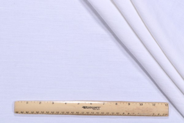 Sample of Lino Textiles Livingston Tumbled Linen Blend Drapery Fabric in White 
