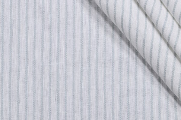 Lino Textiles Victoria Minnie Woven Linen Drapery Fabric in Celadon 