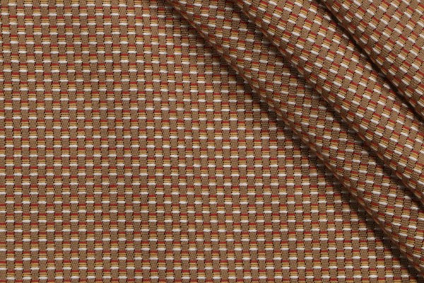 Old World Weavers Corsini Woven Solution Dyed Acrylic Outdoor Fabric in Sienna