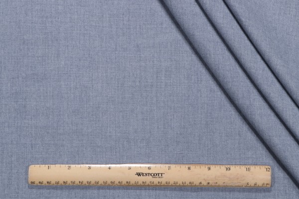 Lino Textiles Logan Woven Polyester Drapery Fabric in Log29 (Chambray) 