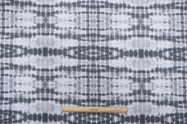 Richloom Kokomo Printed Polyester Outdoor Fabric in Stone 